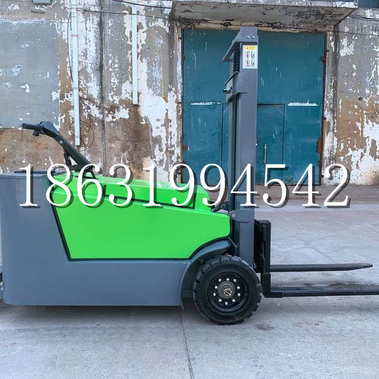 阳曲县小型电动叉车1吨2吨步行站驾式电瓶堆高充电装卸车液压升降车铲车